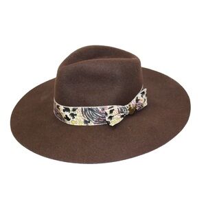 Disney Brown Hat with Patterned Band